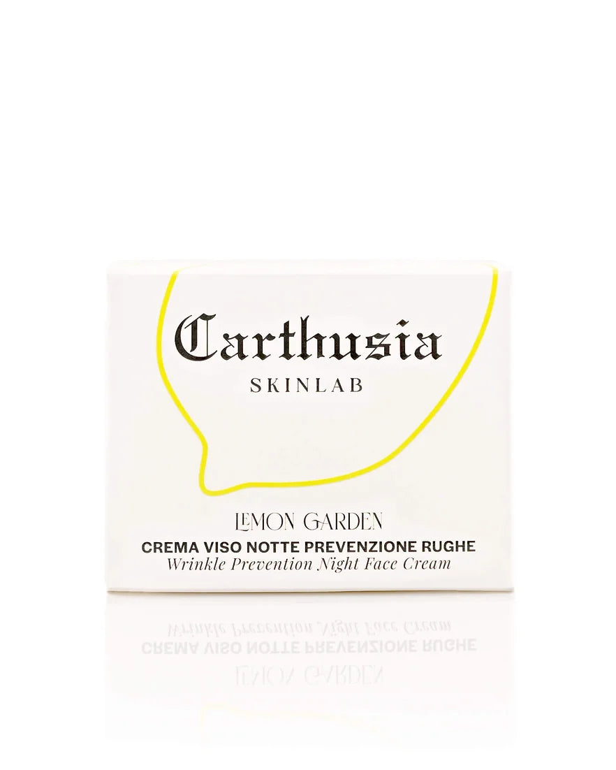 Carthusia - Lemon Garden - Crema Viso Notte Prevenzione Rughe